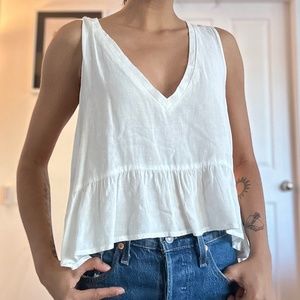 The Latest Scoop Flowy Tank Top